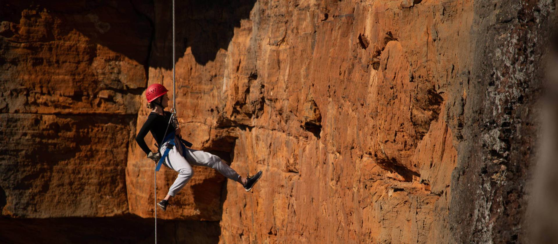 You'll quickly master the skill of abseiling | Jannice Banks