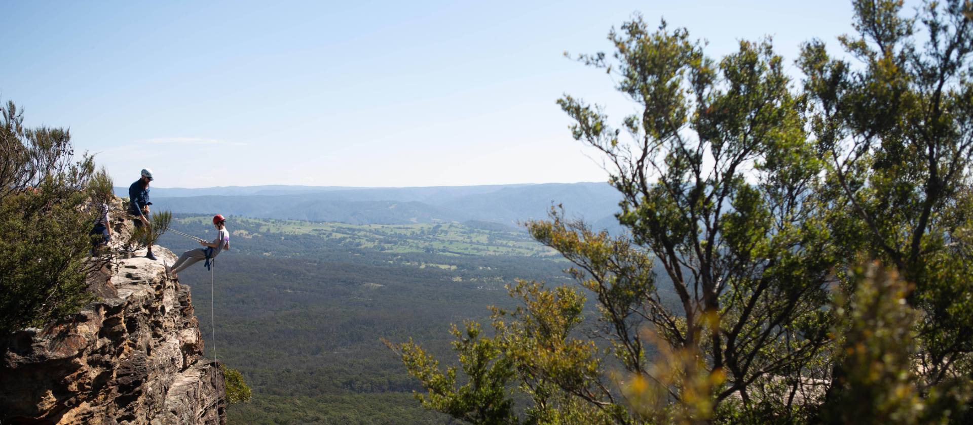 Abseiling with a view | Jannice Banks