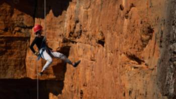 Abseiling at Narrow Neck - Blue Mountains,Jannice Banks You'll quickly master the skill of abseiling
