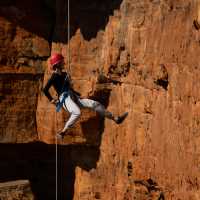 You'll quickly master the skill of abseiling | Jannice Banks