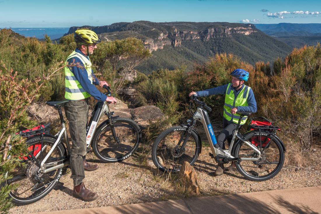 Exploring the wildness of the Katoomba escarpments by e-bike |  <i>David Hill - Deep Hill Media</i>