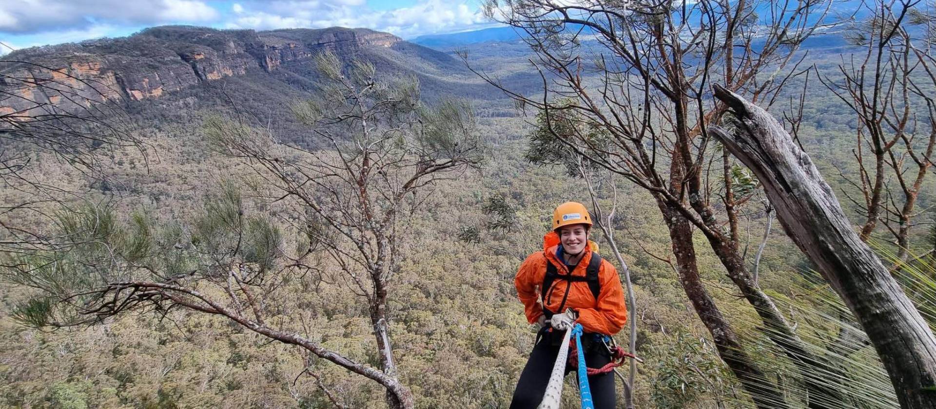 High above the trees below on the full descent of Boars Head | Flynn Carey-White