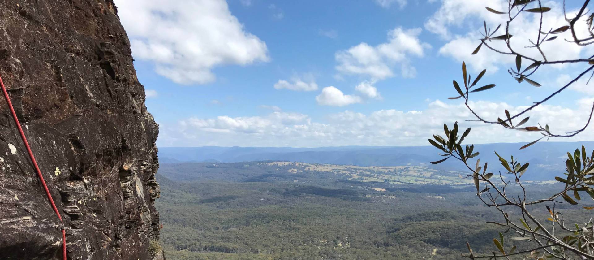 You'll need to comfortable with heights on the 'Old Shandy' climb on Boars Head | Andy Mein