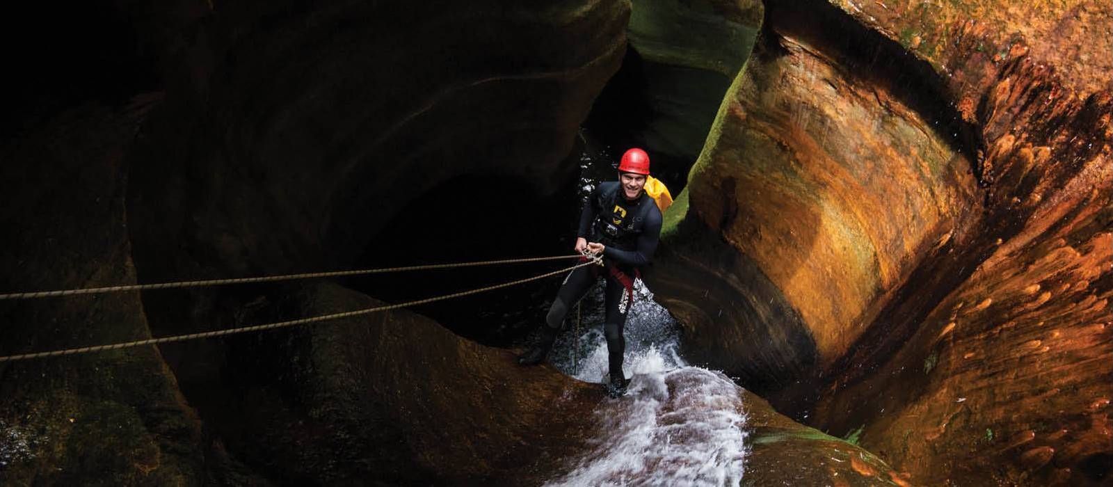 Enjoying the epic Claustral Canyon | Jake Anderson