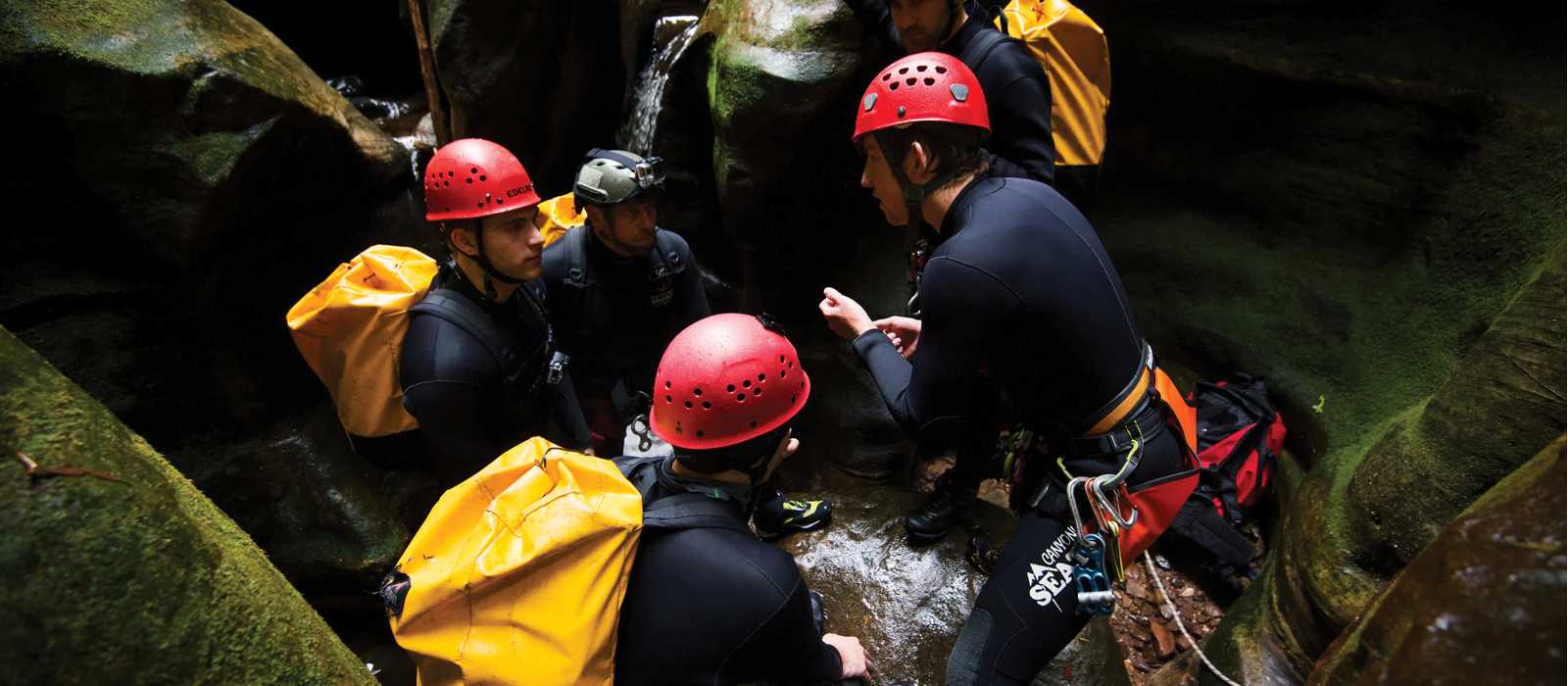 A full day abseiling adventure in Claustral Canyon | Jake Anderson