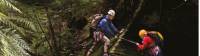 Abseiling in to Deep Pass |  <i>David Hill</i>