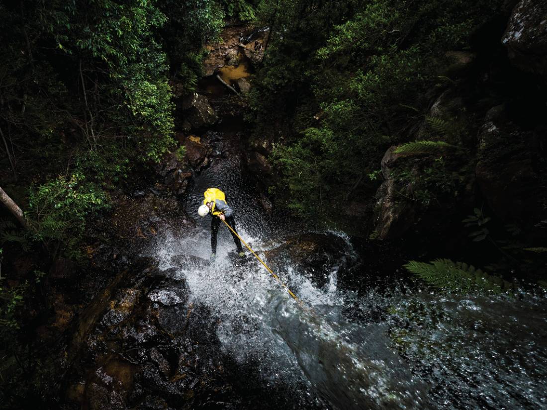 Straight down the middle for maximum thrills |  <i>Jake Anderson</i>