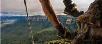 Abseiling opportunities are abundant in the Blue Mountains | David Hill