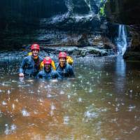 Canyoning in the rain is a joy! | Albert Hakvoort Photography