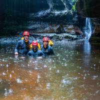 Canyoning in the rain is a joy! | Albert Hakvoort Photography