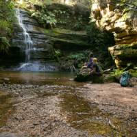 A tranquil rest spot on the Grand Cliff Top Walk in the Blue Mountains | Jannice Banks
