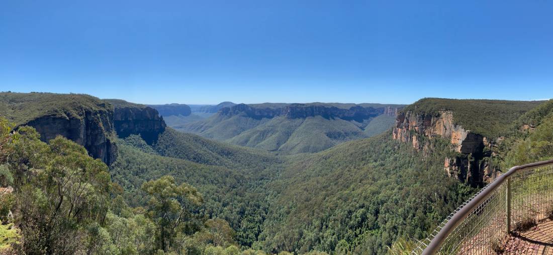 The view of the spectacular Grose Valley from Govetts Leap |  <i>Greg Lees</i>