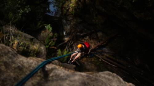 Descending into Juggler Canyon | Jannice Banks