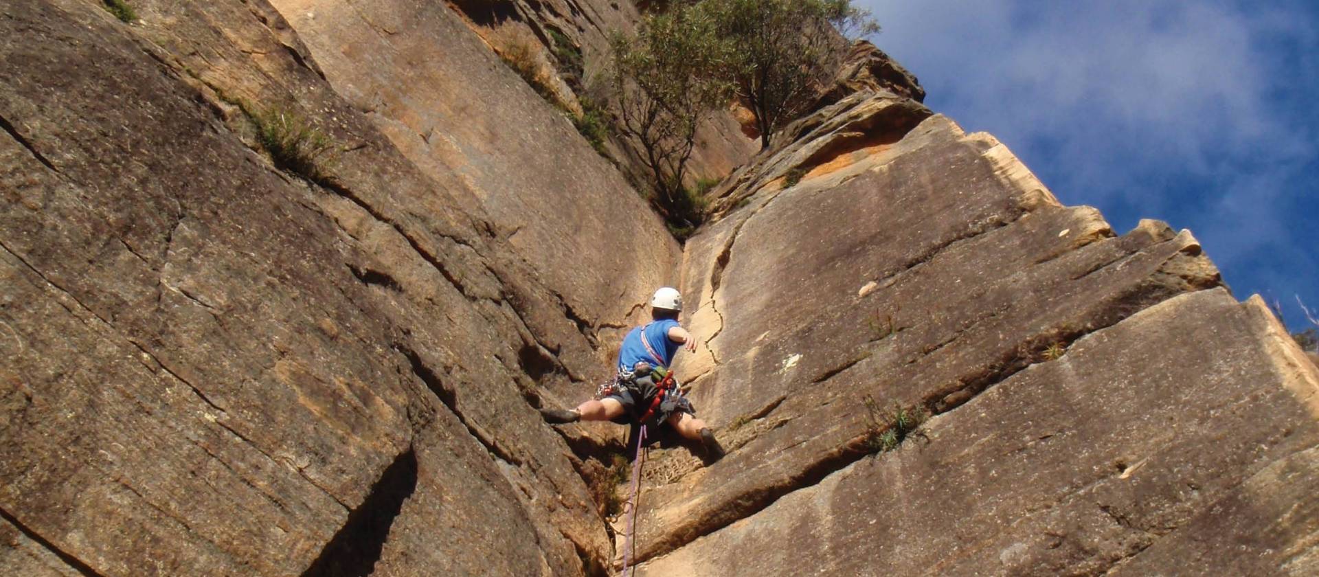 Climbing at Mt Piddington