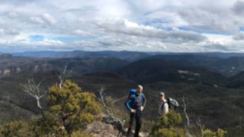 Soren Kruse Ledet at Carlons Head - Blue Mountains,Andy Mein Enjoy expansive views towards the Wild Dog Mountains