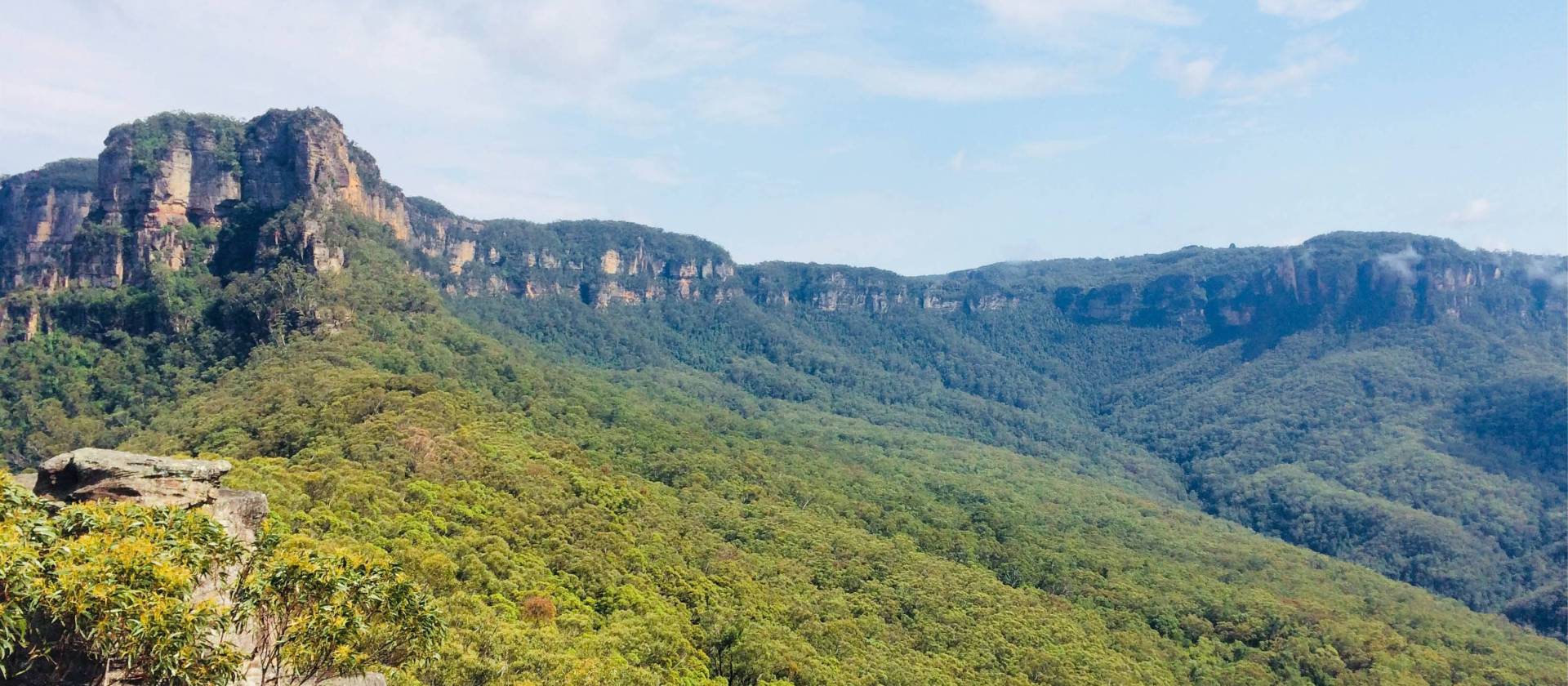 Ruined Castle offers 360 degree views of spectacular World Heritage listed wilderness | Bad Ninja Photographer