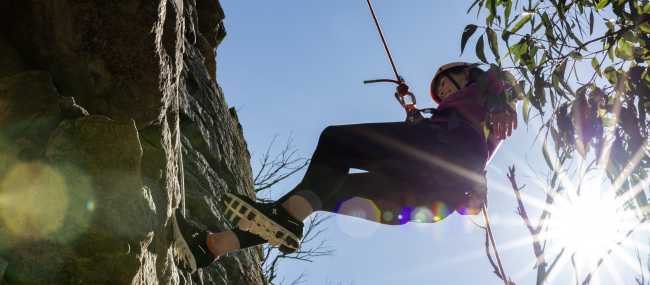 A beautiful day out abseiling | Eloise Weston