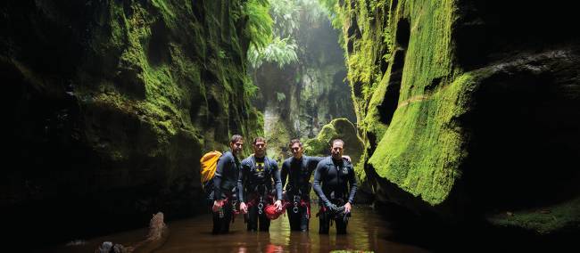 The Green Room in Claustral Canyon | Jake Anderson