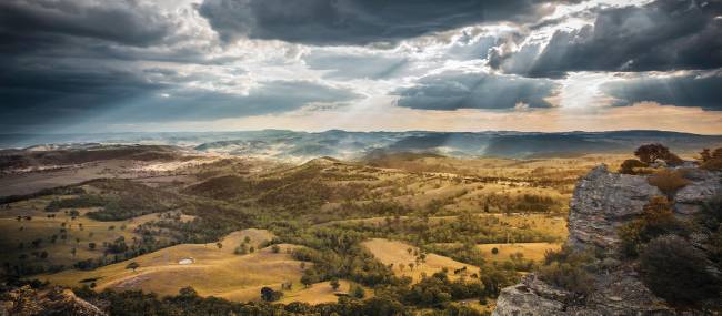 Views from Hassans Walls Lookout | David Hill