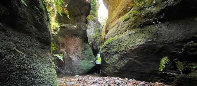 Joe's Canyon is a twisty canyon exploration for first timers | Andy Mein
