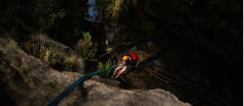 Descending into Juggler Canyon | Jannice Banks
