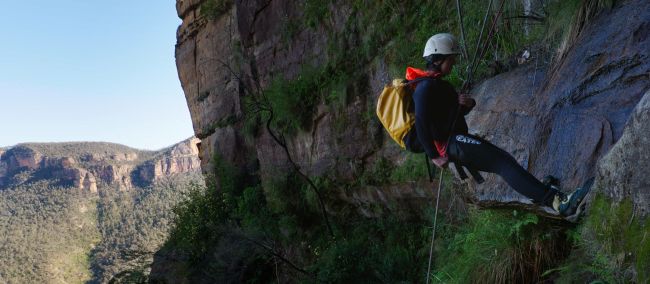 Beautiful cliff views at Yileen Canyon, Blue Mountains | Sammy Zammit